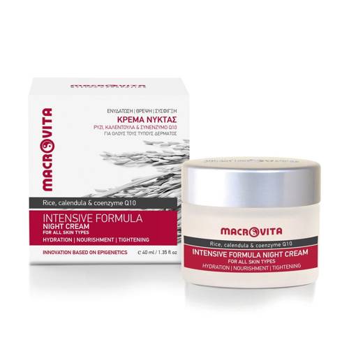 MACROVITA INTENSIVE FORMULA natural night cream for all skin types 40ml