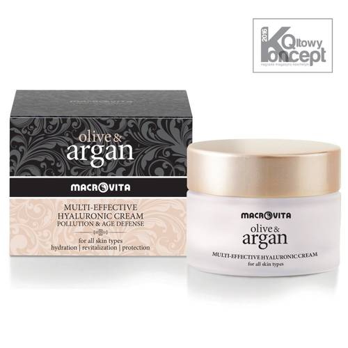 MACROVITA Olive & Argan Multi-Effective 24-hours Hyaluronic Cream Pollution & Age Defense for all skin types 50ml