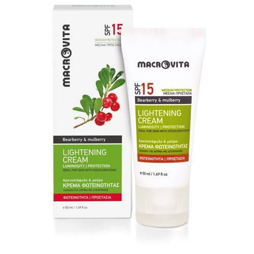 MACROVITA skin lightening cream SPF15+ 50ml