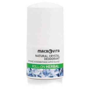 MACROVITA Deodorant Roll-On mit natürlichen Kristall HERBAL 50ml